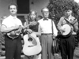 Harry and Jeannie West with Bascom Lunsford